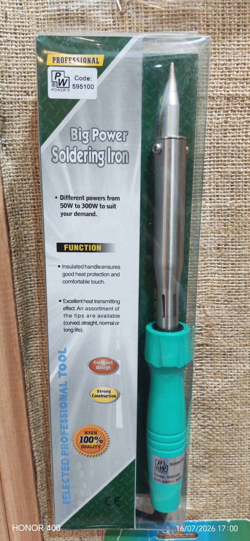 Soldador 100wt
